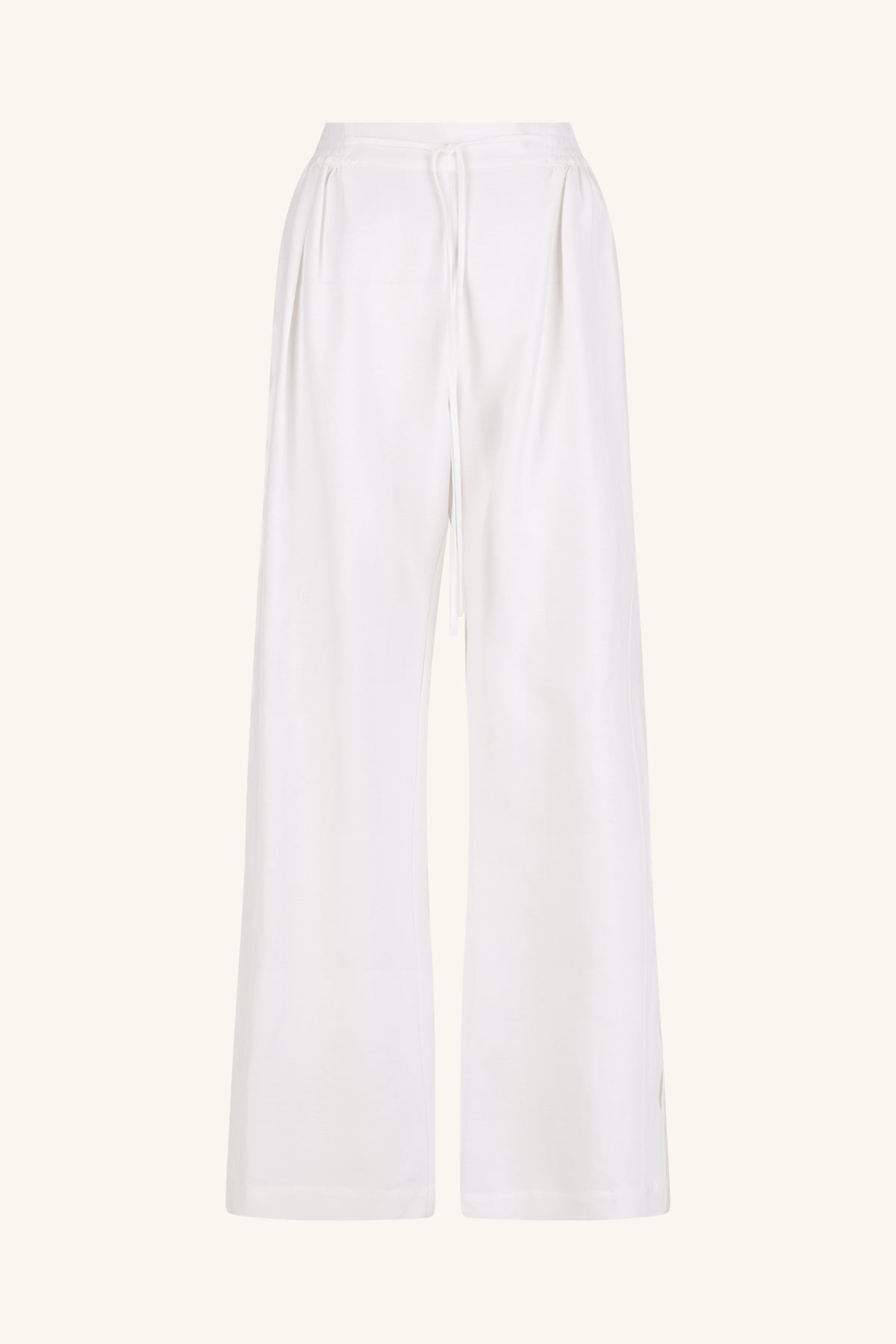 BIRDIE SCALLOP PANT - IVORY